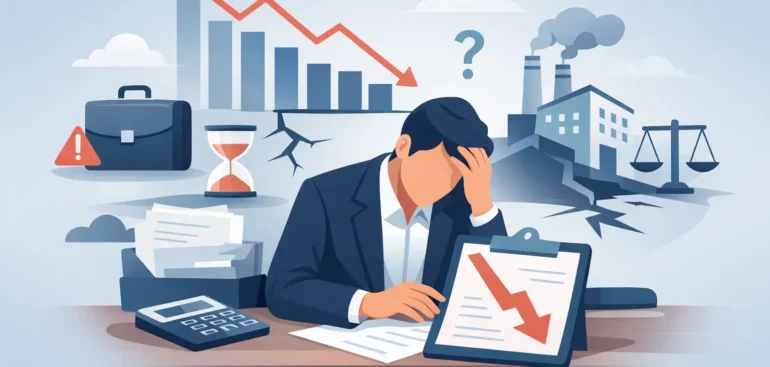 Quand déposer le bilan en entreprise ?